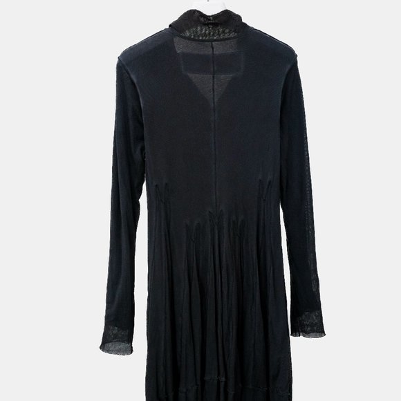 Rundholz Black Label Charcoal Mesh Distressed Cardigan - Picture 3 of 12